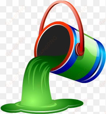 paint 3d black icon - fill with color icon