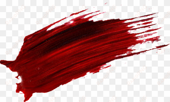 paint brush line png - red paint streak png