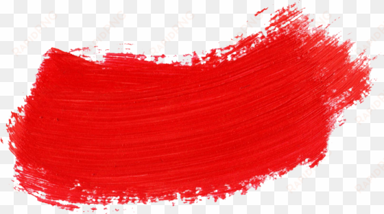 paint brush png image with transparent background - red paint brush stroke