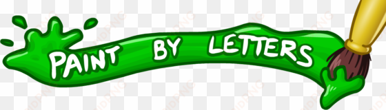 paint by letters logo - club penguin book paint by letters