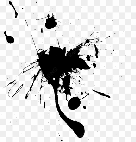 paint, splatter, splash, ink, drop, splattered, drip - ink drop