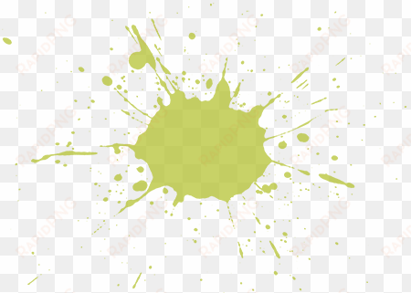 Paint Splotches Png - Green Paint Splatter No Background transparent png image