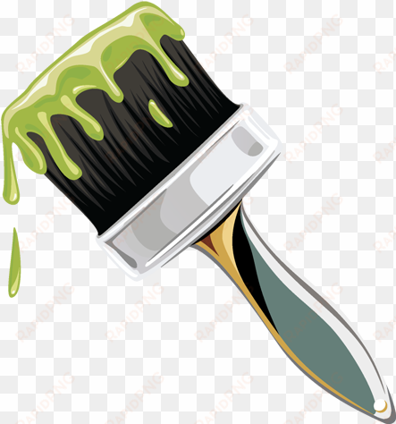 paintbrush - wet paint brush clipart