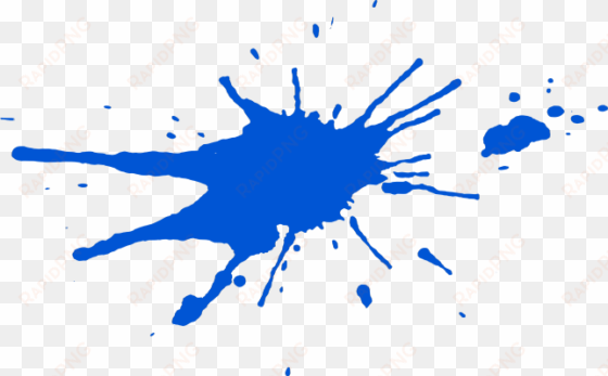 paintsplatter paintsplash splash natnat - blue paint splatter png