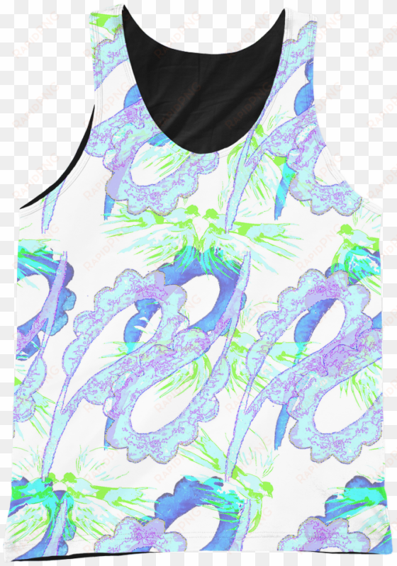PAISLEY IN HEAVEN - ACTIVE TANK.PNG Paisley In Heaven - Active Tank transparent png image