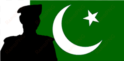 pakistan flag with military - flag