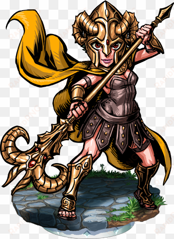 paladin of capricorn ii figure - illustration