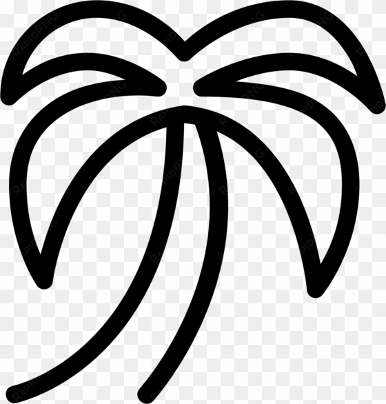 palm tree icon - palm tree icons white