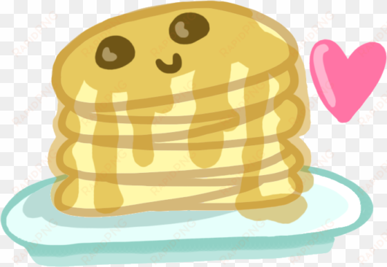 pancakes drawing cute - cartoon buttermilk pancakes
