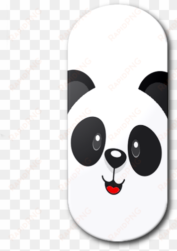 panda bear face alfabeto i - alfabeto panda