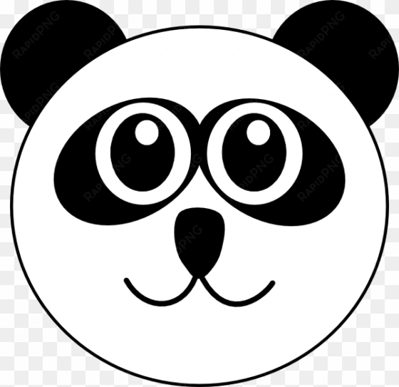 panda head clipart