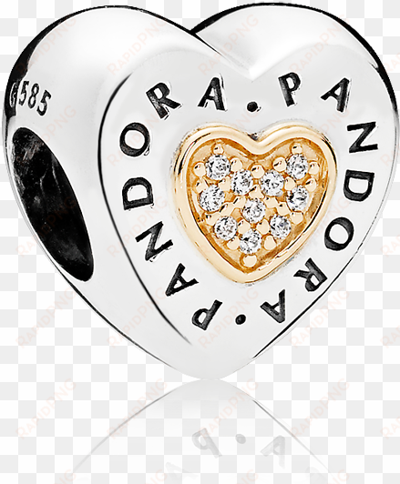 pandora signature heart charm