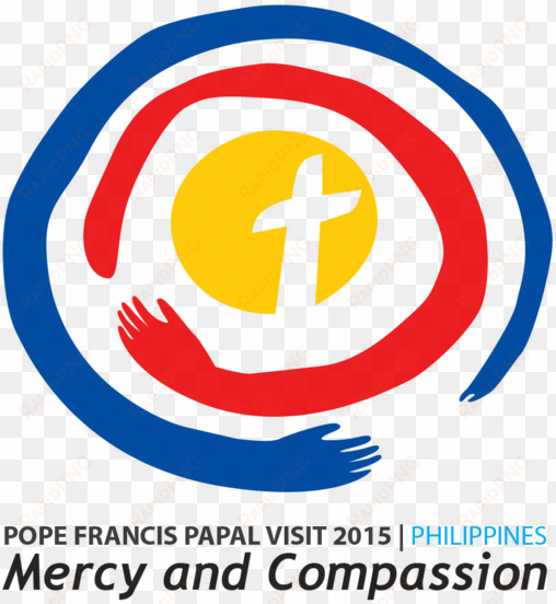 papal visit philippines pope francis logo - mercy and compassion symbol