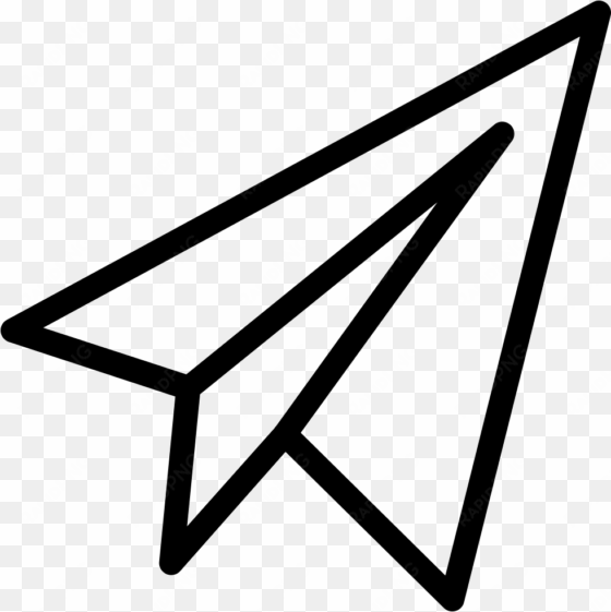 paper plane - - icone avion papier png
