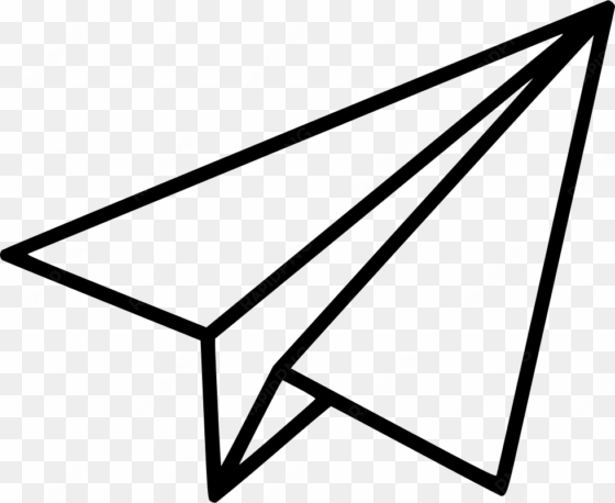 paper plane png - paper airplane icon png