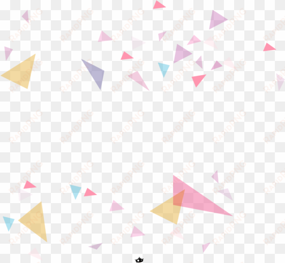 paper triangle point pattern - vector graphics