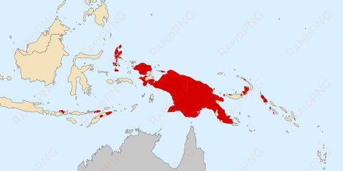 papuan languages - papua new guinea location
