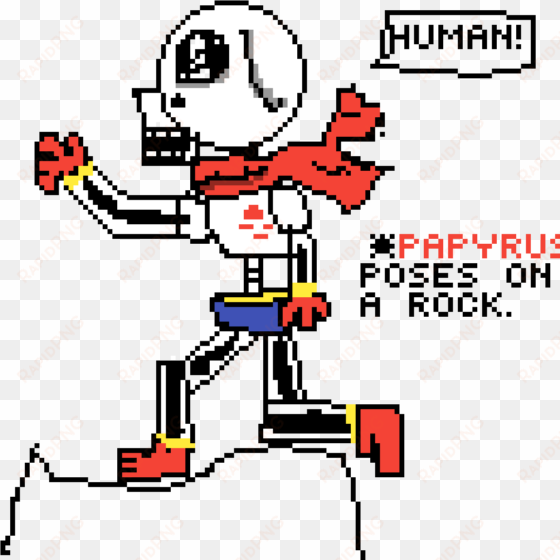 papyrus the skeleton undertale - undertale