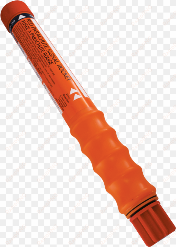 parachute rocket red - comet parachute flare