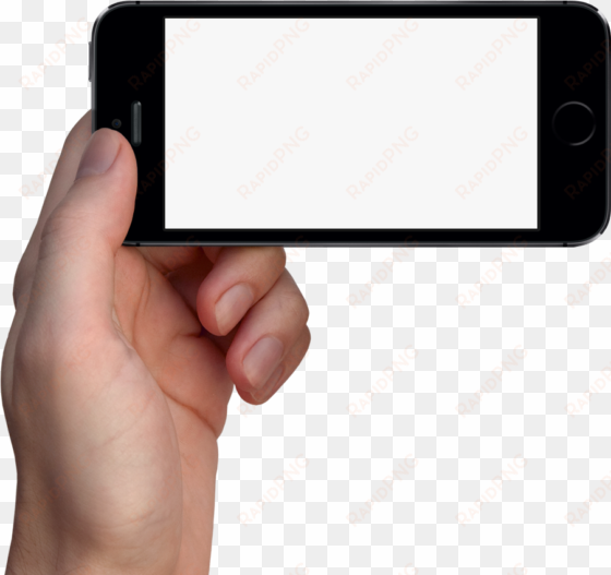 parent directory - iphone hand horizontal png