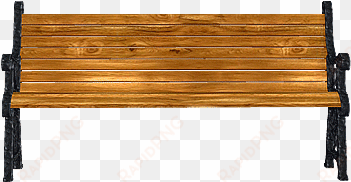 park bench png vector freeuse - park bench front png