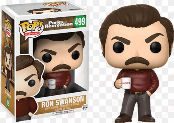 parks and recreation - funko pop ron swanson
