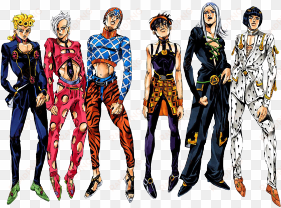 part 5 vento aureo - jojo's bizarre adventure vento aureo