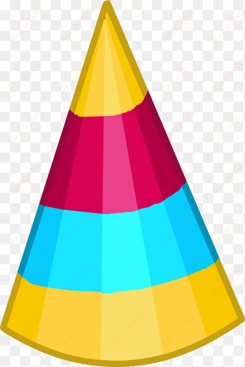 party hat 10 new - club penguin party hat png