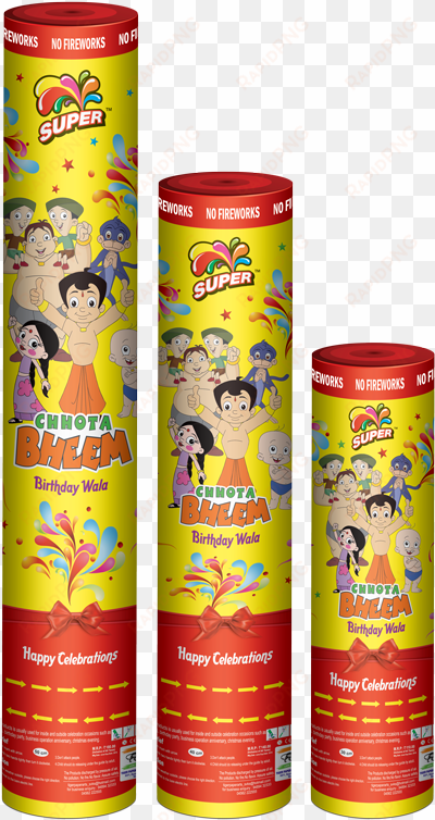 party popper - chhota bheem