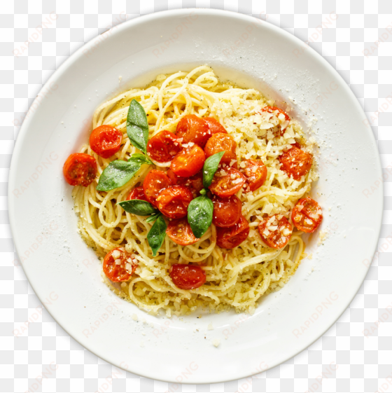 pasta png photo - food landing page design