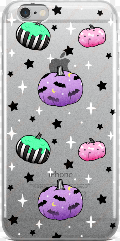 pastel goth pumpkins iphone case - mobile phone case