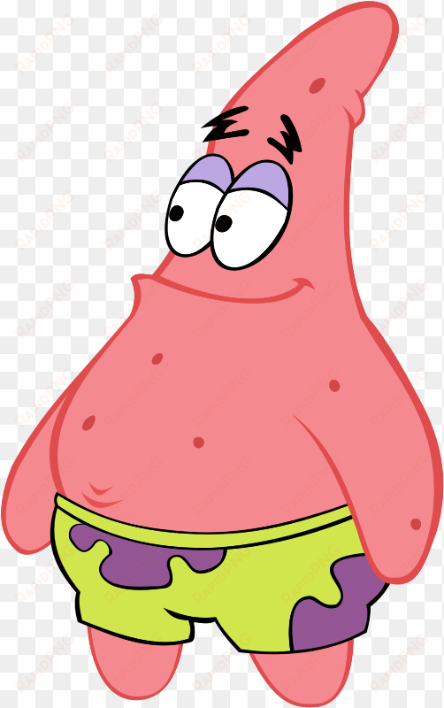 patrick star photo png black and white library - patrick star season 1