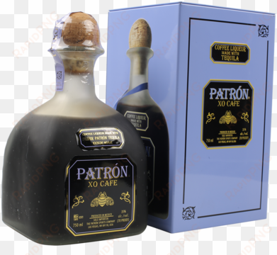patron xo cafe w/gift box - patrón xo cafè coffee tequila 750ml