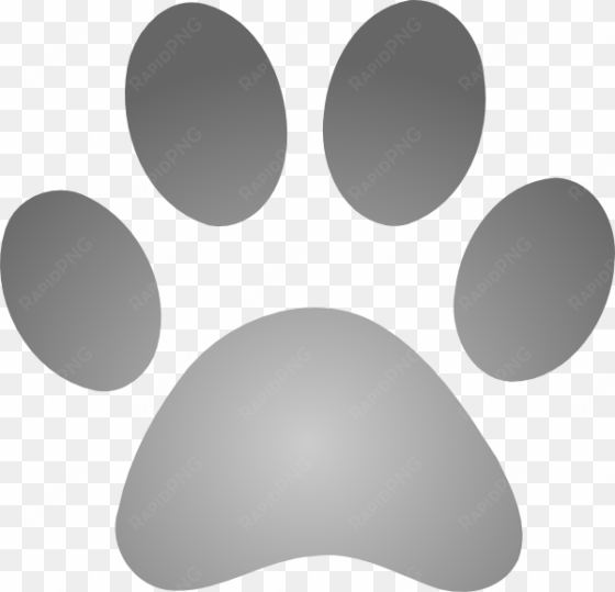 paw print with gradient png clip arts has