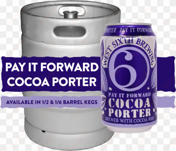 pay it forward cocoa porter keg