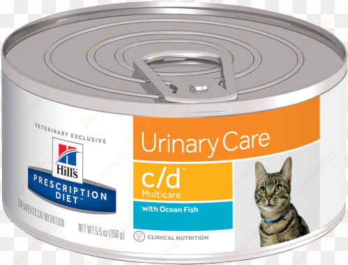 pd cd multicare feline with ocean fish canned - hill's prescription diet c d multicare urinary care