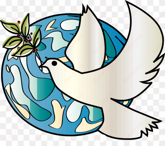 peace dove clipart bulletin - holy spirit clipart