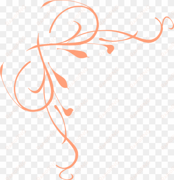 peach - peach flower clip art