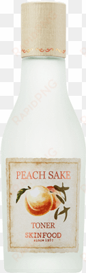 peach sake toner - glass bottle