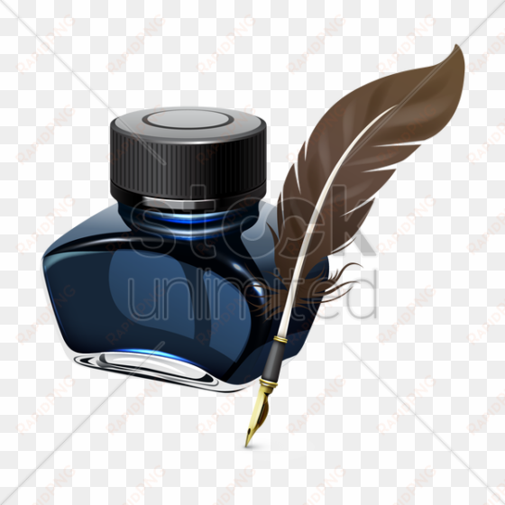 pen and ink bottle png transparent pen and ink bottle - ink bottle and pen