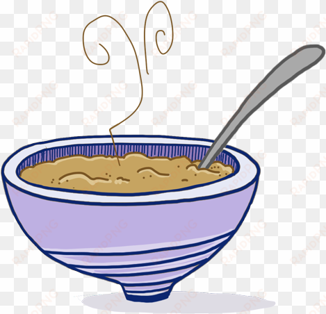pencil and in color - bowl porridge clipart png