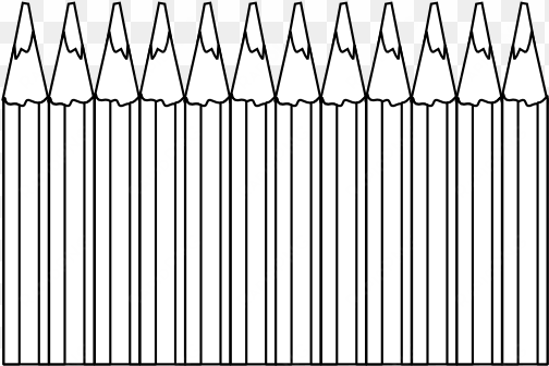 pencil black and white colored pencil clipart black - coloured pencils black and white