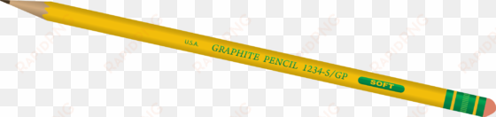 pencil on transparent background