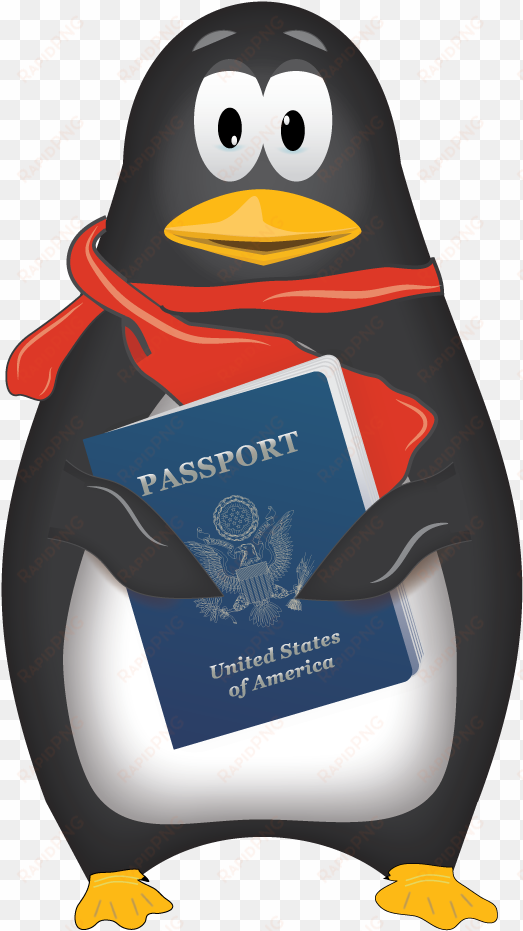 penguin logo png - history