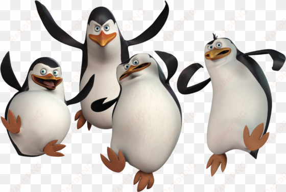 penguins png image, madagascar penguins png image - three penguins of madagascar
