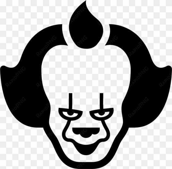 pennywise face png - pennywise icon