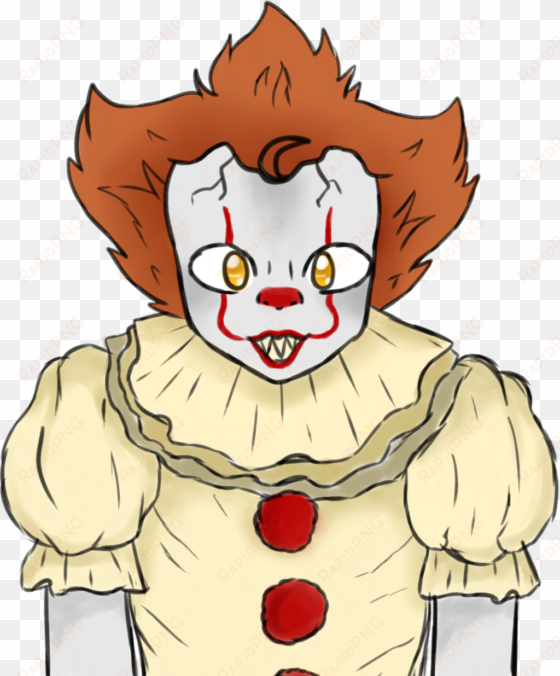 pennywise the dancing clown by nawnii - clown clipart
