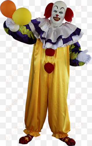 pennywise the it clown costume only - carnival theme party costume ideas