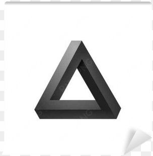 penrose triangle icon - triangle