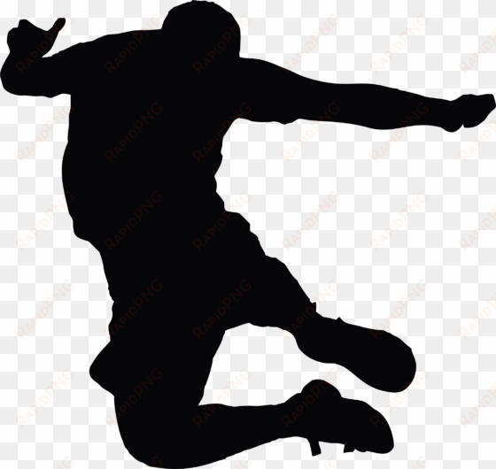 people silhouette jumping png